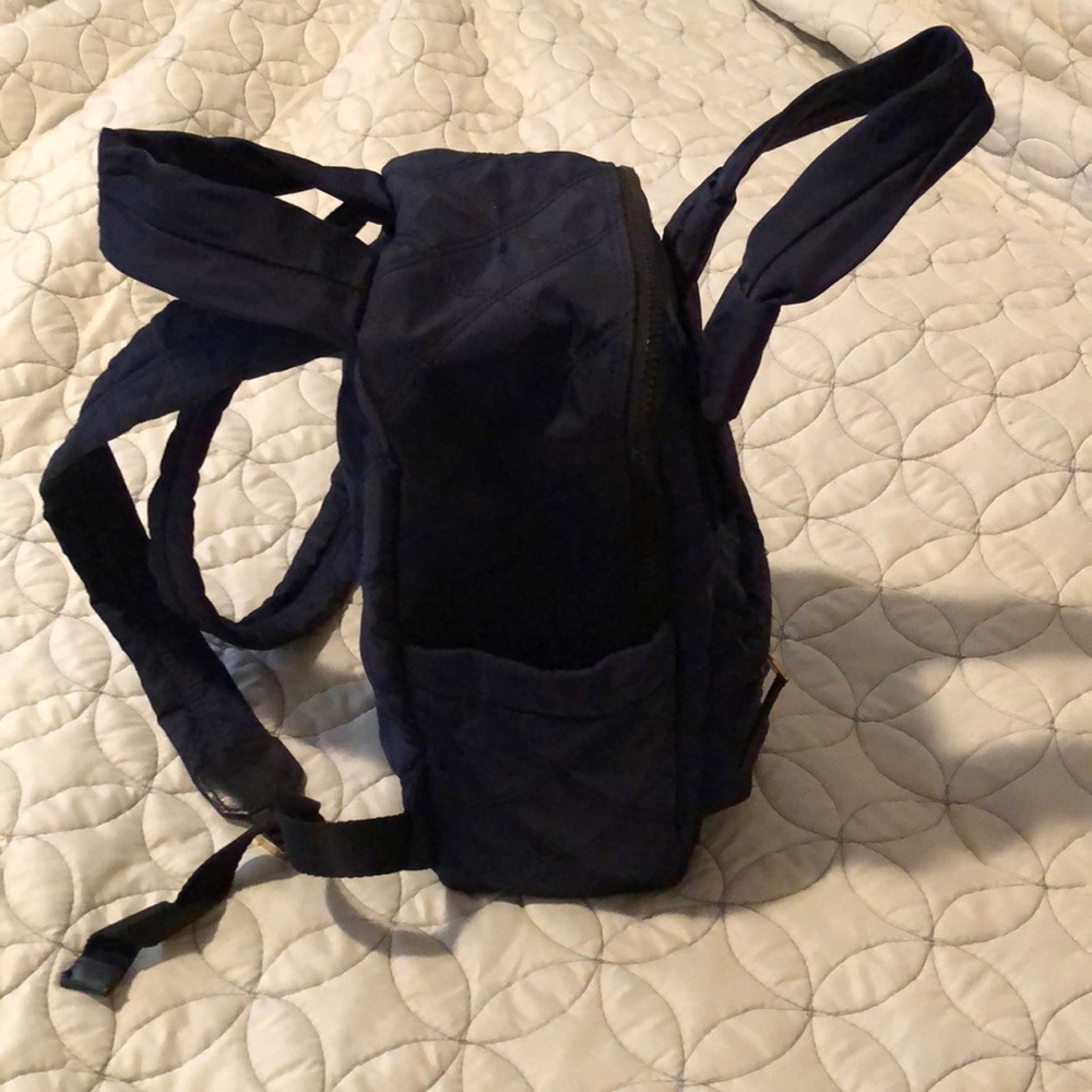 Marc Jacobs Navy Quilted Nylon Backpack